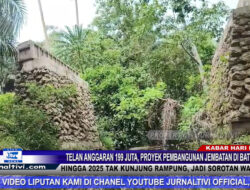 Berita Video : Telan Anggaran 199 Juta, Proyek Pembangunan Jembatan di Batio Hingga 2025 Tak Kunjung Rampung, Jadi Sorotan Warga