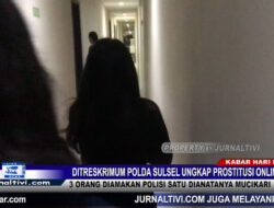 Berita Video : Ditreskrimum Polda Sulsel Ungkap Prostitusi Online, 3 Orang Diamakan Polisi Satu Diantaranya Mucikari