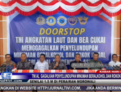 Berita Video : TNI AL Gagalkan Penyelundupan Minuman Beralkohol dan Rokok  Ilegal Senilai 1.5 M di Perairan Morowali