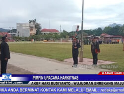 Berita Video : Pimpin Upacara HARKITNAS ke-117, AKBP. Hari Budiyanto : Wujudkan Enrekang Maju