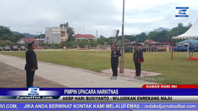 Berita Video : Pimpin Upacara HARKITNAS ke-117, AKBP. Hari Budiyanto : Wujudkan Enrekang Maju