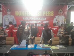 Polres Gowa Ungkap Pelaku Penyalahgunaan Narkotika Selama Ops Antik Lipu 2025