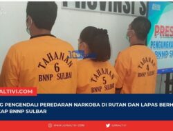 2 Orang Pengendali Peredaran Narkoba di Rutan dan Lapas Berhasil Diungkap BNNP Sulbar