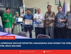 UNIMEN Apresiasi Inovasi DPMPTSP, Mahasiswa dan Dosen Tak Perlu Lagi Antre Urus Izin Riset