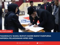 Sekda Pasangkayu Wakili Bupati Hadiri Rapat Paripurna Soal Ranperda Pelaksanaan APBD 2024