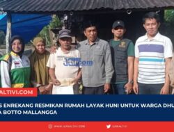 BAZNAS Enrekang Resmikan Rumah Layak Huni untuk Warga Dhuafa di Desa Botto Mallangga