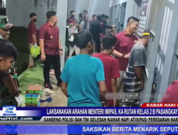 Berita Video : Laksanakan Arahan Kemterian ImiPas, Ka Rutan Kelas II B Pasangkayu, Gandeng Polisi dan TNI Geledah Kamar Napi Atisipasi Peredaran Narkoba