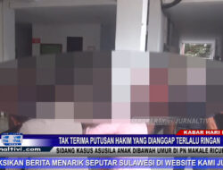 Berita Video : Putusan Dianggap Terlalu Ringan, Sidang Kasus Asusila Anak Dibawah Umur di PN Makale Ricuh