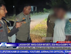 Berita Video : Lakukan KDRT, Warga Dusun Watubete, Desa Wulai Dijemput Polisi, Kapolsek Bambalamotu : Permasalahan Rumah Tangga Diselesaikan Dengan Baik Tanpa Kekerasan
