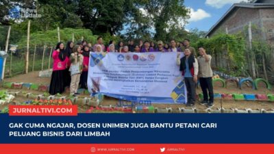 Gak Cuma Ngajar, Dosen UNIMEN Juga Bantu Petani Cari Peluang Bisnis dari Limbah