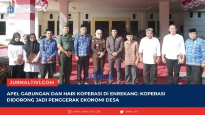 Apel Gabungan dan Hari Koperasi di Enrekang: Koperasi Didorong Jadi Penggerak Ekonomi Desa