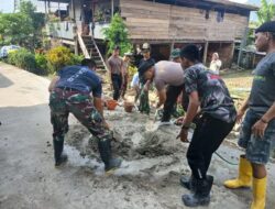 Satgas TMMD ke-125 Enrekang Buktikan Dedikasi, Lanjutkan Pembangunan Jamban untuk Warga