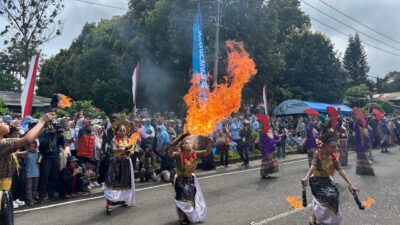 60 Peserta Fashion Culture Carnaval di Beautiful Malino 2025