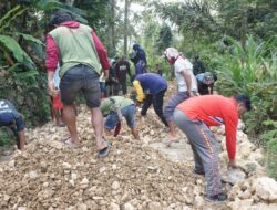 TMMD Enrekang Wujudkan Harapan Warga Pekalobean Lewat Pembangunan Jalan