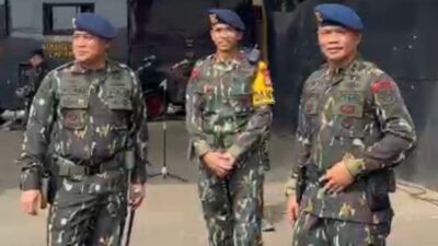 Semangat Nasionalisme, Brimob Polda Sulsel Imbau Masyarakat Kibarkan Bendera Merah Putih Serentak 