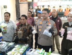 Polrestabes Makassar musnahkan Sabu 11 Kilogram Jaringan china