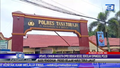 Berita Video : Update..! Oknum Anggota DPRD Diduga Segel Sekolah Dipanggil Polisi, Kadis Pendidikan : Proses Belajar Harus Terus Lanjut
