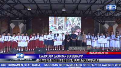 Berita Video : Eva Rataba Salurkan Beasiswa PIP, Disambut Antusias Ribuan Pelajar Toraja Utara