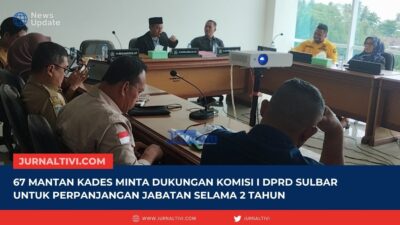 67 Mantan Kades Minta Dukungan Komisi I DPRD Sulbar Untuk Perpanjangan Jabatan Selama 2 Tahun