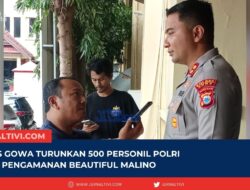 Polres Gowa Turunkan 500 Personil Polri Dalam Pengamanan Beautiful Malino