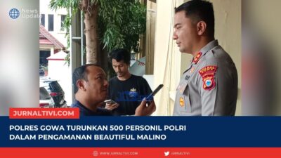 Polres Gowa Turunkan 500 Personil Polri Dalam Pengamanan Beautiful Malino