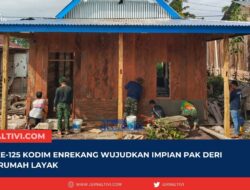 TMMD Ke-125 Kodim Enrekang Wujudkan Impian Pak Deri Punya Rumah Layak