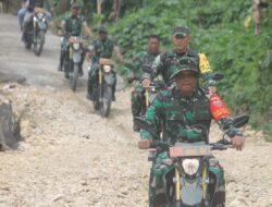 Tim Wasev TNI AD Menilai Pembangunan TMMD ke-125 di Enrekang Tepat Sasaran