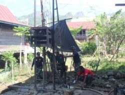 TMMD 125 Kodim 1419/Enrekang Wujudkan Sumur Bor untuk Warga Pekalobean