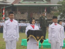 Sejarah Baru di Pekalobean, Upacara HUT RI ke-80 Digelar Bersama Satgas TMMD