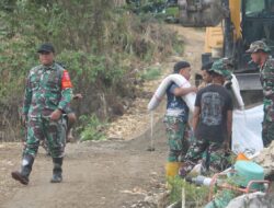 Dansatgas TMMD 125 Kodim 1419/Enrekang Tinjau Pengecoran Jalan, Pastikan Kualitas Pengerjaan Terjaga