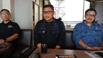 Sinergitas Brimob Polda Sulsel Dengan Media Di Kota Makassar
