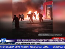 Berita Video : Mobil Penumpang Terbakar Hebat Saat Isi BM di SPBU Sarjo, Picu Kepanikan Para Sopir