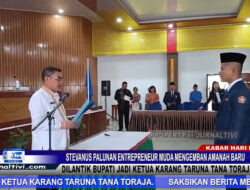 Berita Video : Stevanus Palunan, Entrepreneur Muda Mengemban Amanah Baru, Dilantik Bupati Jadi Ketua Karang Taruna Tana Toraja
