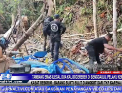 Berita Video : Tambang Emas Ilegal 2 Kali Digerebek di Benggaulu, Pelaku Kemana?