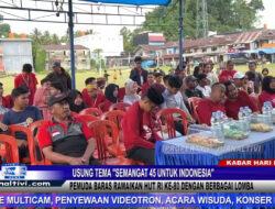Berita Video : Usung Tema “Semangat 45 Untuk Indonesia”, Pemuda Baras Ramaikan HUT RI ke-80 Dengan Berbagai Lomba