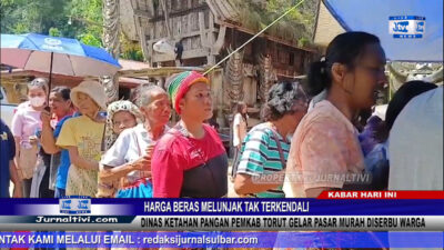 Berita Video : Harga Beras Melunjak Tak Terkendali, Dinas Ketahan Pangan Pemkab Torut Gelar Pasar Murah Diserbu Warga