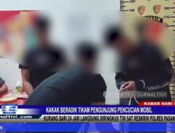Berita Video : Kakak Beradik Tikam Pengunjung Pencucian Mobil, Kurang Dari 24 Jam Langsung Diringkus Tim Sat Reskrim Polres Pasangkayu
