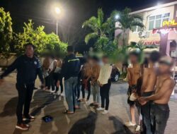 Breaking News : Polsek Tamalate Amankan Puluhan Anggota Geng Motor Diduga Hendak Melakukan Penyerangan