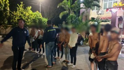 Breaking News : Polsek Tamalate Amankan Puluhan Anggota Geng Motor Diduga Hendak Melakukan Penyerangan