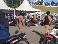 Memalukan, Viral di Medsos Gegara Macet di Lokasi Pasar Murah Pemprov Sulbar ASN dan Pengendra Adu Jotos