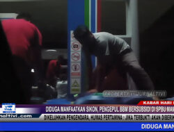 Berita Video : Diduga Manfaatkan Sikon, Pengepul BBM Bersubsidi di SPBU Mambi Dikeluhkan Pengendara, Humas Pertamina : Jika Terbukti Akan Diberikan Sanksi