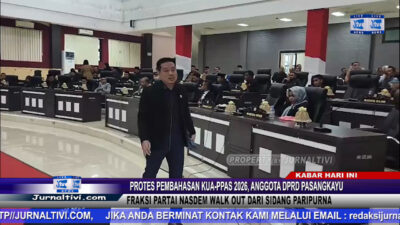 Berita Video : Protes Pembahasan KUA-PPAS 2026, Anggota DPRD Pasangkayu Fraksi Partai Nasdem Walk Out Dari Sidang Paripurna