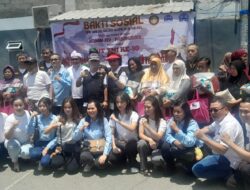 DPD Walubi, KCBI Sulsel dan Kodam XIV/Hasanuddin Bakti Sosial Bagi Sembako di HUT TNI Ke – 80