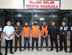 Tipidkor Ditkrimsus Polda Sulsel Serahkan 4 Tersangka Korupsi Kredit Macet PT Delima Agung Utama Sebesar 10 Milyar