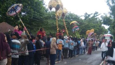 Maulid Nabi dan Khatam Al Qur’an di Desa Mekatta Selatan Diwarnai Aksi Syang Pattuddu