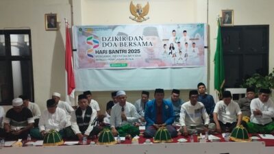 Sambut Hari Santri Ke X Ratusan Santri dan Pegawai Kemenag Mamuju Gelar Zikir Bersama