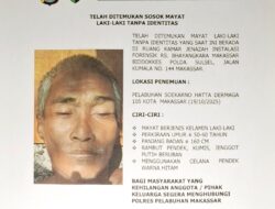 Breaking : Dokpol Polda Sulsel Evakuasi Mayat Tanpa Identitas di Perairan Pelabuhan Makassar
