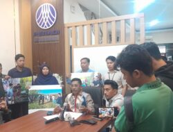 Berita Foto : Kuasa hukum PT Hadji Kalla Hasman Usman Gelar Keterangan Pers di Kantor Hukumnya