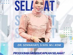 Sah..! Dr Sennahati Pimpin Universitas Syekh Yusuf Al Makkasari Gowa
