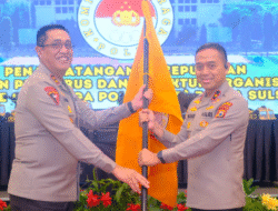 Kapolda Sulsel Resmikan Dan Serahkan Komite Olahraga Polri Polda Sulsel kepada Wakapolda sebagai Ketua Umum